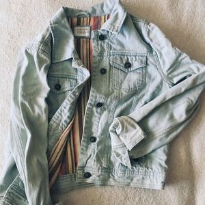 Light-Wash Denim Jacket